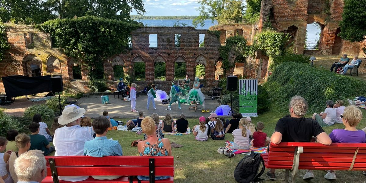 Poseidon zu Gast am Arendsee